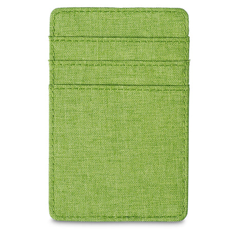 Heathered RFID Wallet w/6 Card Pockets