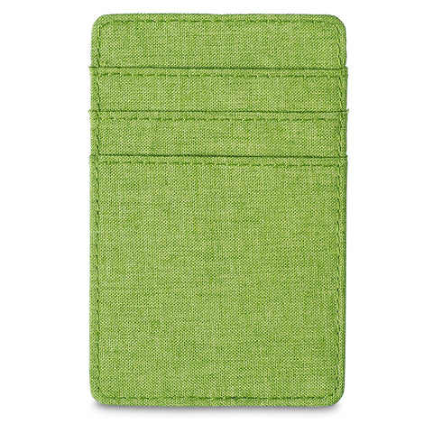 Heathered RFID Wallet w/6 Card Pockets