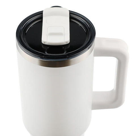 Pinnacle 40 oz Vacuum Insulated Eco-Friendly Travel Tumbler With Straw