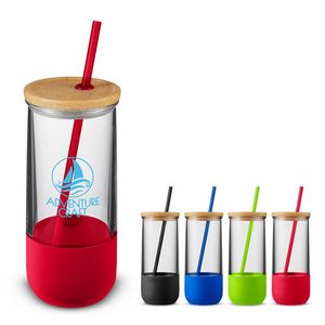 20 Oz. Vivify Straw Tumbler w/Silicone Grip