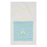 100% Cotton White Tea Towel 17X30