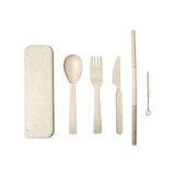 Wheat Fiber Utensil Case Set
