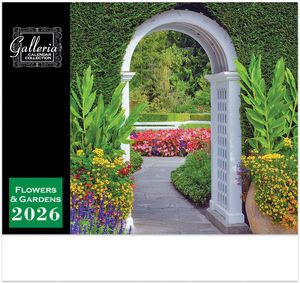 Galleria Wall Calendar 2026 Flowers & Gardens