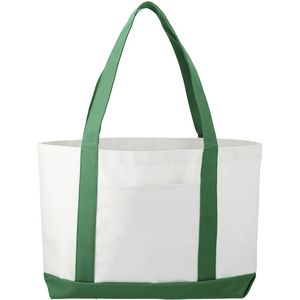000271 Large Canvas Boat Tote Bag