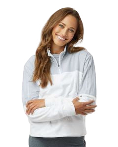 Adidas® Women's Fleece Quarter-Zip Pullover