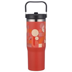 Oreno 30 oz Stainless Steel/Polypropylene Travel Tumbler
