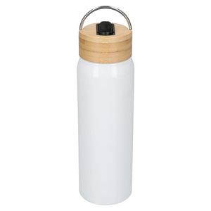 Billy 26oz Eco-Friendly Aluminum Bottle W/ FSC® 100% Bamboo Lid