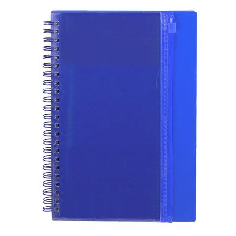 5.5'' x 8.5'' Spiral Notebook with Clear Pocket