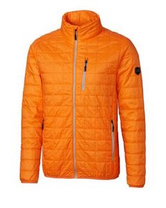 Cutter & Buck Rainier PrimaLoft Mens Eco Insulated Full Zip Puffer Jacket