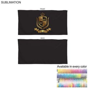 48Hr Quick Ship - Absorbent Microfiber Dri-Lite Terry Beach, Shower Towel, 30x60, Sublimated