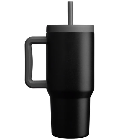 Grosche Aspen Stainless Steel Triple-Wall Insulated Straw Mug - 32oz -ColorJet