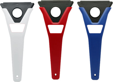 3-in-1 Ice Scraper with Interchangeable Blades - Full Color Dome Print