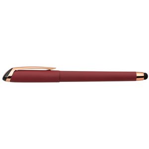 Gazelle Gel Softy Rose Gold Pen w/ Stylus - ColorJet