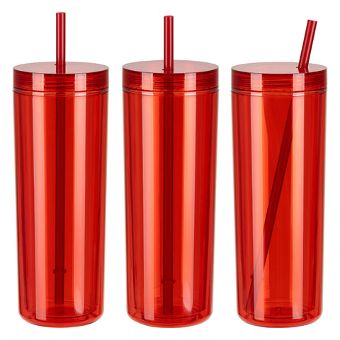 Arden 16 oz Recycled Acrylic Straw Tumbler