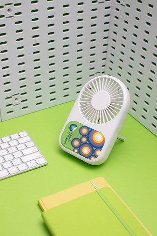 Audio Breeze Desktop Fan with Bluetooth Speaker