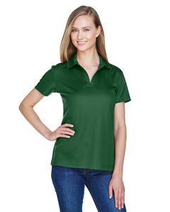 000160 Devon and Jones CrownLux Performance Ladies' Plaited Polo