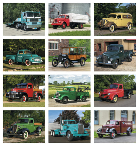 HotLine® Products Classic Trucks Appointment Calendar - Spiral