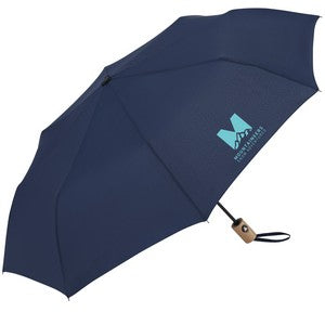 42'' Recycled Folding Auto Open Umbrella