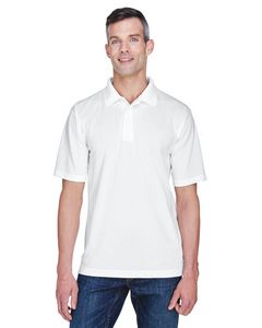 ULTRACLUB Men's Cool & Dry Stain-Release Performance Polo