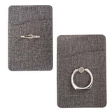 Leeman™ RFID Phone Pocket w/Metal Ring Phone Stand