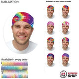 24 Hr Express Ship - Team Building Sublimated BEST VALUE Lightweight Seamless Neck Gaiter