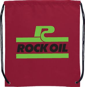 000272 Oriole Polyester Drawstring Bag