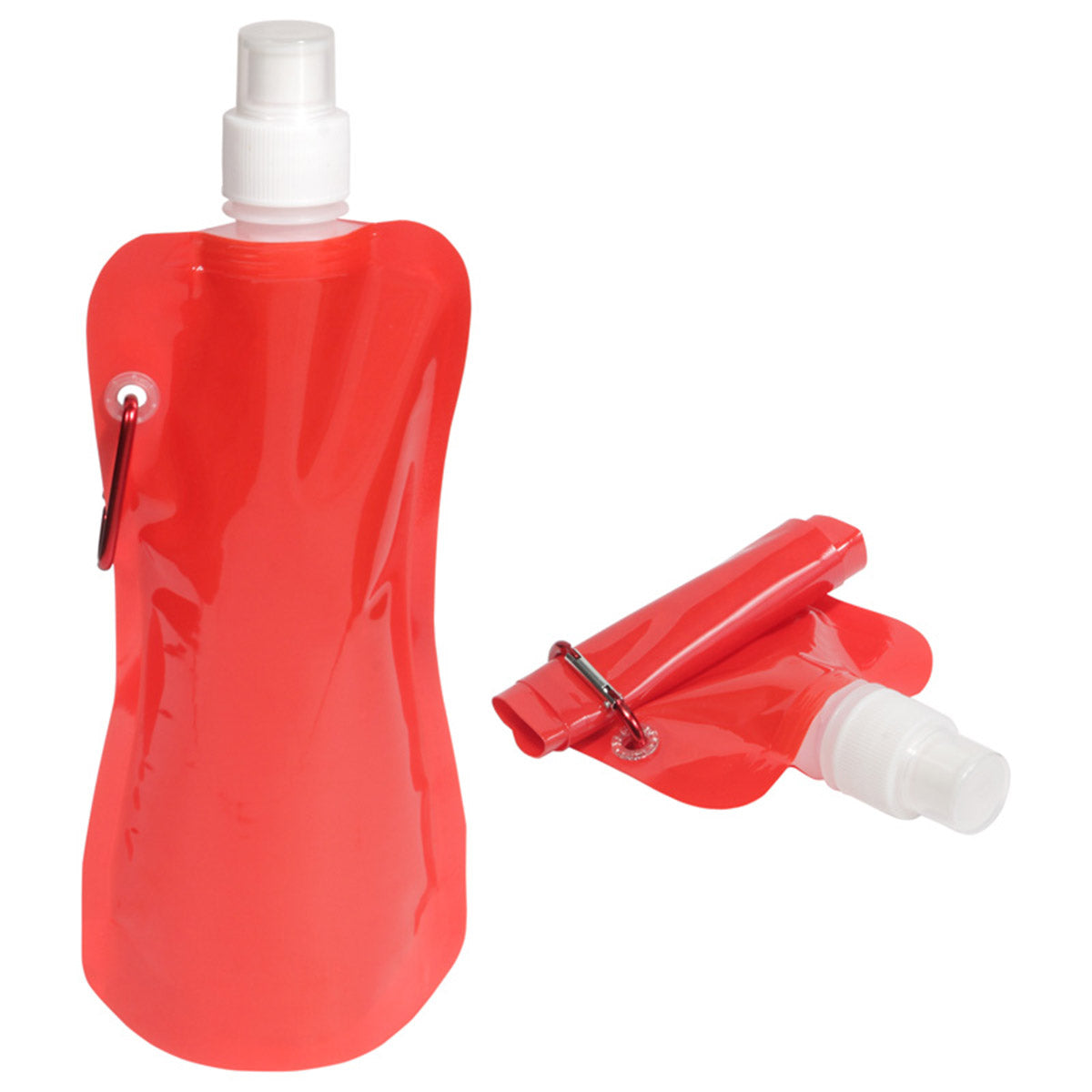 Flex Foldable 16 oz Water Bottle with Carabiner