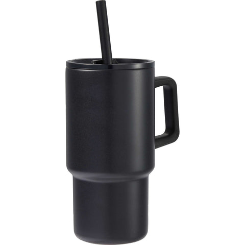 Summit 18oz Recycled Vacuum Insulated Mug w/ Straw