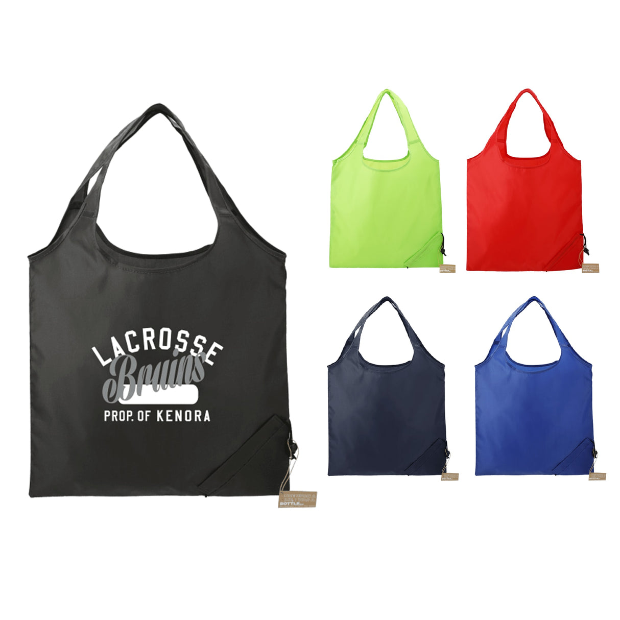 Bungalow rPET Foldable Shopper Tote