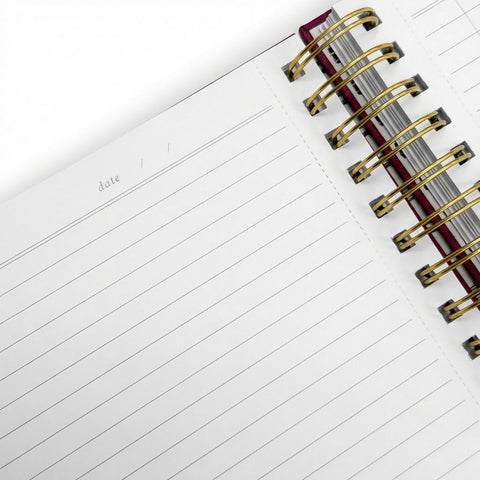 Luna A4 Hard Cover Spiral Journal