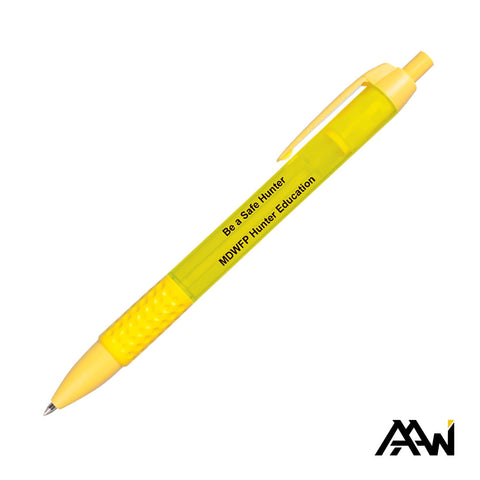 Widebody Grip Pen Translucent Barrel - Matte
