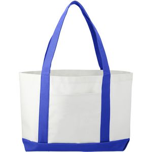 000271 Large Canvas Boat Tote Bag