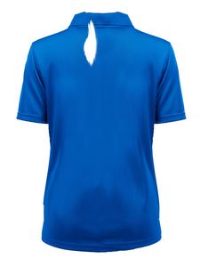 Zorrel® Ladies Elm™ Vertical Dash Jacquard Stripe Polo Shirt