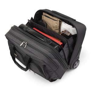 Bugatti Warren Business Case on Wheels w/Bottom Grip Handle