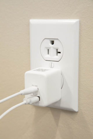 ETL Listed 20W Dual USB-A and C Wall Charger