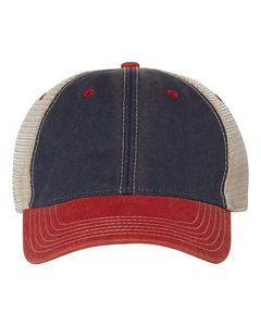 Navy Blue/Scarlet Red/Khaki Beige Blank