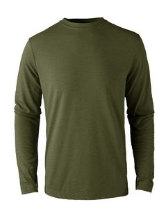 Military Heather Green Blank Front