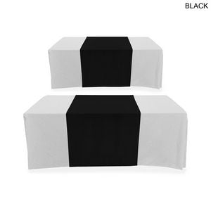 Polycotton Twill Table Runner, 30x90, Covers Front, Top and Back, Blank only