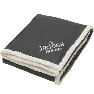 Super Soft Large Fleece Sherpa Blanket - 50'' x 60'' Unfolded