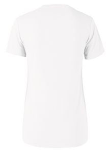 White Solid Blank Back
