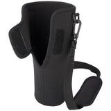 Black Blank Open Back View