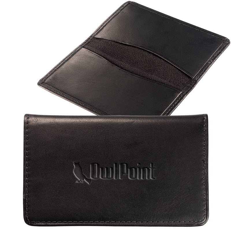 Alpine Card Case (Sueded Full-Grain Leather)