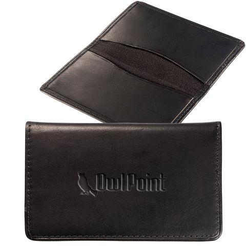 Alpine Card Case (Sueded Full-Grain Leather)