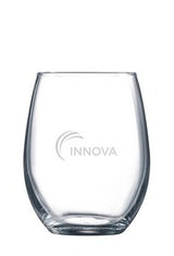 Veranda 5.5oz clear glass mini stemless wine taster