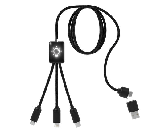 SCX Innovative Design™ 5-in-1 Eco Easy-to-Use Cable