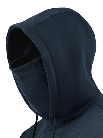 Bulwark® Men's FR Fleece Hoodie with Built-In Balaclava