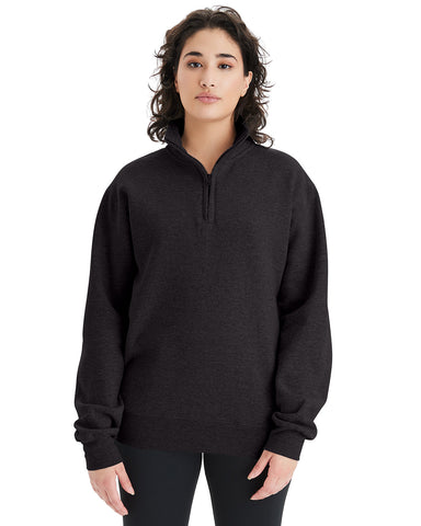 Champion® Unisex Powerblend® Quarter-Zip Pullover