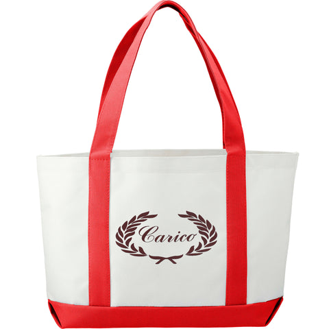 Large Canvas Boat Tote Bag