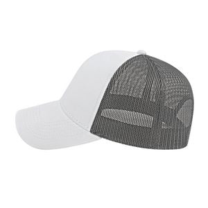 Cap America Two-Tone Trucker Mesh Back Cap