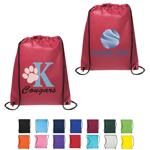 Non-Woven Drawstring Cinch Up Backpack